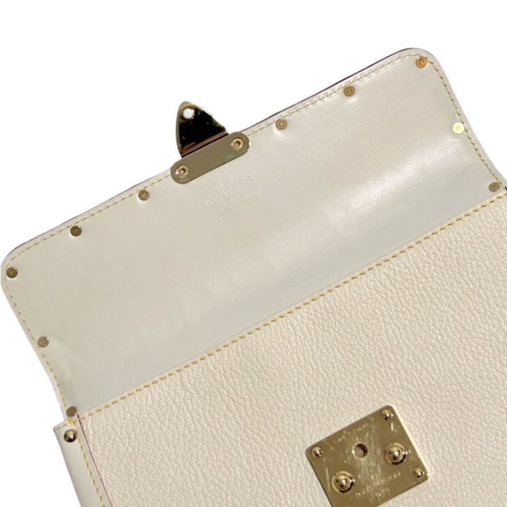 Louis Vuitton Suhali L'Aimable Leather Shoulder Handbag White (Ivory) - Picture 14 of 15